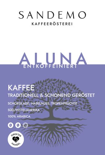 ALUNA - entkoffeiniert Kaffee