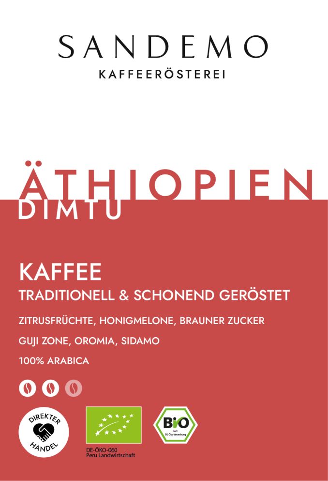 BIO Kaffee Äthiopien Dimtu